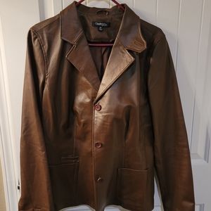 Chocolate Leather Jacket